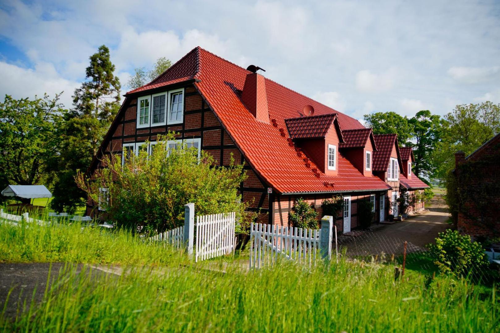 Landhaus Elbeflair Apartment Bei Doemitz Lenzerwische Luaran gambar